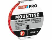 Tesa PĚNOVÁ MONTÁŽNÍ PÁSKA OBOUSTRANNÁ 5M: 19MM PRO ULTRA SILNÁ