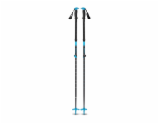 Black Diamond Expedition - teleskopické lyžařské hůlky, 110–155 cm (modro-černé)
