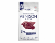 BALTICA Nutraceutic Hypoallergenic Small breeds Mono Venison with rice - suché krmivo pro psy - 3kg