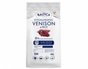 BALTICA Nutraceutic Hypoallergenic Medium breeds Mono Venison with rice - suché krmivo pro psy - 12kg