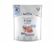 BALTICA Nutraceutic Hypoallergenic Light S Mono Fish with rice - suché krmivo pro psy - 1kg