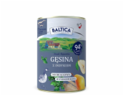 BALTICA Smaki regionów Goose with turkey - vlhké krmivo pro psy - 400g