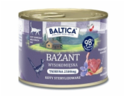 BALTICA Smaki regionów Mono Pheasant - mokré krmivo pro kočky - 185g