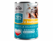 FRENDI with Chicken chunks in delicate sauce - mokré krmivo pro kočky - 400g