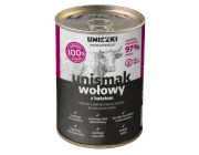 UNISZKI UNIsmak beef with sweet potato - vlhké krmivo pro psy - 400g