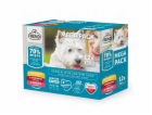 FRENDI Chicken, Beef, Veal - vlhké krmivo pro psy - 12x100g