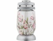 Kahanec Bolsius 3S Magnólia, silver, 22 cm, na hrob, s náplňou 36 h