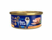 OPTIVITAL Fluffy mousse with turkey - mokré krmivo pro kočky - 85g