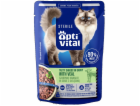 OPTIVITAL Sterile Tasty shreds in gravy with veal - mokré...