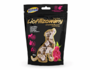 HILTON Freeze-dried treats with lamb liver and raspberries - pamlsek pro psa - 50g