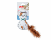 ZOLUX Chatouille Cat with feathers and catnip - hračka pro kočky - 13cm