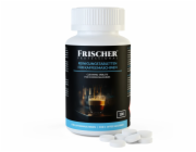 Čisticí tablety do kávovaru Frischer 100 kusů blistr 1,3 g průměr 16 mm