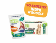 ANIMAL ISLAND Turkey in broth Box - mokré krmivo pro kočky - 40x85g