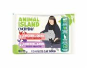 ANIMAL ISLAND Chicken / Quail & Chicken / Lamb Fillets in broth Box - mokré krmivo pro kočky - 4x85g