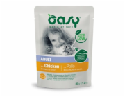 OASY Chunks in gravy Chicken - mokré krmivo pro kočky - 85g