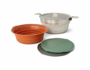 Sea to Summit Detour Essentials Camp Kitchen Kit 4 Piece Sada nádobí