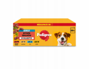 PEDIGREE Adult Selection of flavours in jelly - vlhké krmivo pro psy - 80x100g