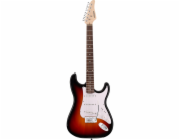 Arrow Tonecaster ST 111 Tobacco Burst Rosewood/White - elektrická kytara