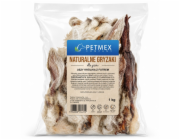 PETMEX králičí uši se srstí Mono - pamlsek pro psa - 1kg