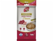 FARMINA N&D Quinoa Cat Hairball Cream with Chicken & Tuna box – pamlsek pro kočku – 4x15g