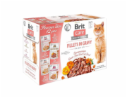 BRIT Care fillets in gravy box – vlhké krmivo pro kočku – 12x85g