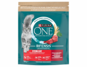 PURINA One Bifensis Sterilcat rich in beef - suché krmivo pro kočky - 750g