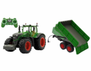 MALIK RC traktor Fendt 1050 v měřítku 1:16 s dálkově ovládaným přívěsem Jamara