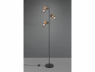 Stojací lampa Trio Tosh černá