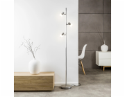 Brilantní LED stojací lampa Lea se 3 žárovkami, železo a chrom