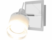 LED stropní bodové světlo Asola, 1 žárovka, matný nikl, 3,5 W, teplá bílá, 370 lm, cca 10 cm
