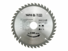 Yato Kotoučová pila na dřevo 184x30mm 40z YT-6061
