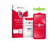 ForCell Hybridní sklo pro Samsung S26 ULTRA Forcell Flexibilní 5D černé (ohýbání za tepla) - funkční čtečka