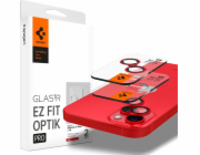 Spigen Tvrzené sklo Optik.tr pro fotoaparát Apple iPhone 14/14 Plus červené [2 ks]