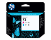 HP C9383A - originální HP 72 Magenta + Cyan DJ Printhead, C9383A