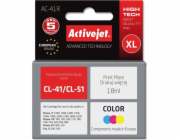 Activejet Inkoust AC-41R (náhrada Canon CL-41; Premium; 18 ml; barevný)