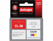 Activejet Inkoust AC-38R (náhrada Canon CL-38; Premium; 12 ml; barevný)