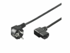 PREMIUMCORD Kabel napájecí 230V 2m úhlový 90st