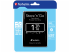 VERBATIM HDD 2.5" 1TB Store  n  Go USB 3.0, Black