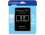 VERBATIM HDD 2.5" 1TB Store  n  Go USB 3.0, Black