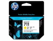 HP 711 Yellow DJ Ink Cart, 29 ml, 3-pack, CZ136A