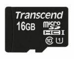 Transcend 16GB microSDHC UHS-I (Class 10) paměťová karta (bez adaptéru)