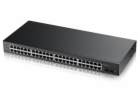Zyxel GS1900-48 50-port Gigabit Web Smart switch, 48x gig...