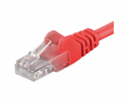 PremiumCord Patch kabel Cat6 UTP, délka 10m, červená