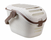 Box Curver® PET CARRIER, prepravný, béžový, 38x51x33 cm, na mačku a psa