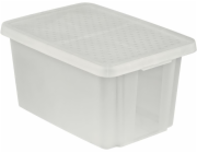 Box s vekom Curver® ESSENTIALS 45 lit., priesvitný, 57x40x30 cm