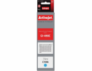 Activejet AC-G490C ink for Canon printer; Canon GI-490C replacement; Supreme; 70 ml; cyan
