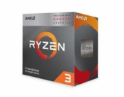 AMD Ryzen 3 3200G YD3200C5FHBOX CPU AMD RYZEN 3 3200G, 4-core, 3.6 GHz (4 GHz Turbo), 6MB cache (2+4), 65W, socket AM4, Wraith Stealh, Radeon RX VEGA 8