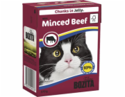 BOZITA Fresh Menu Beef Chunks in jelly - mokré krmivo pro kočky - 370g