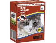 BOZITA Fresh Menu Beef in sauce - mokré krmivo pro kočky - 370g