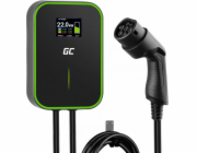 Nabíječka Green Cell Wallbox GC EV PowerBox 22kW s kabelem typu 2 pro nabíjení elektromobilů a plug-in hybridů